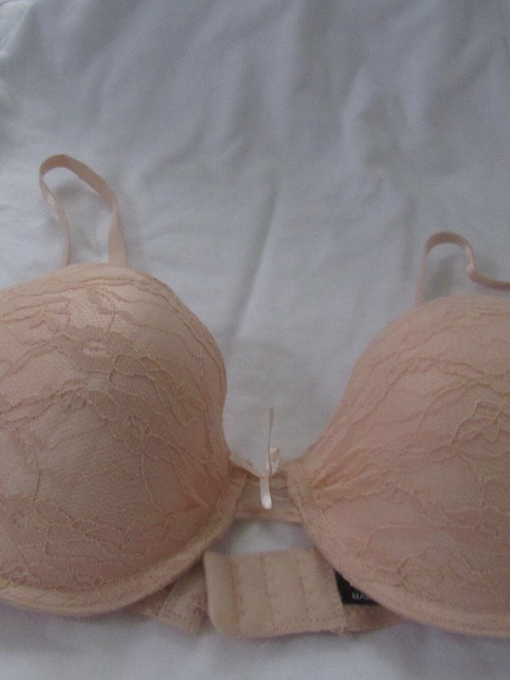 Tart Noir Mia Bra Cream Lace Bra 34C NWT